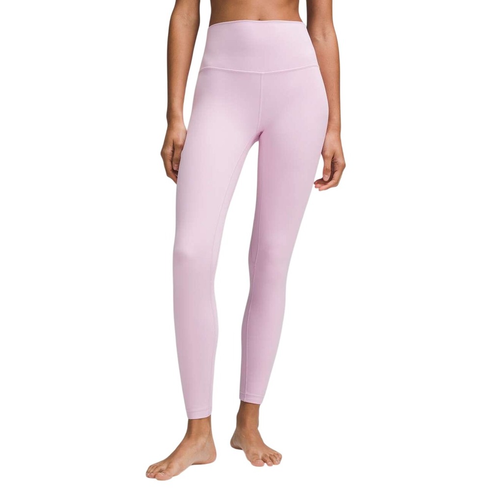 Lululemon Women's Align High Rise Pant 28" Pink Yoga Leggings LW5ECIS Size 8